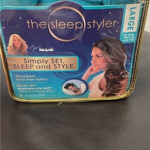 The Sleep Styler Heat-Free Rollers - Large Blue
